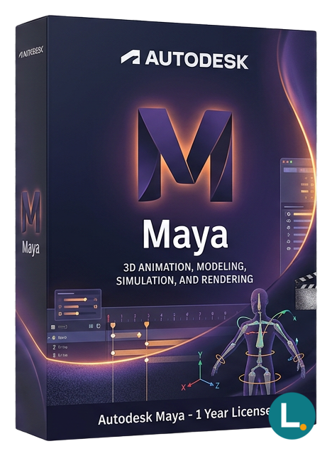 Autodesk Maya - Licenca 1 Ano
