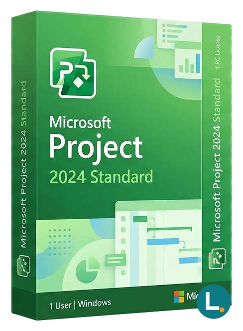 Microsoft Project 2024 Standard RETAIL